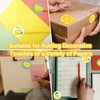 Y-YUEMY 1000pcs 1.5 Inch Cute Lemon Stickers Roll for Lemonade