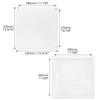 QWORK Access Panel for Drywall 12x12 inch, Plastic Wall Hole