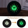 GXSTWU Watch Waterproof Bath Clock Luminous Silent Automatic Glow in