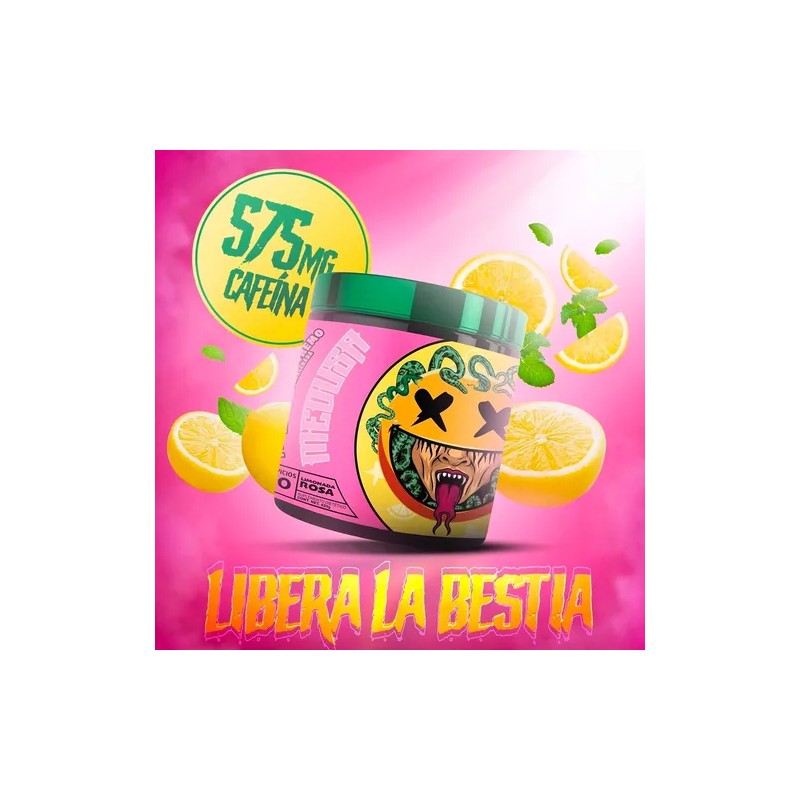 Medusa (pre-entreno Extremo) Limonada Rosa 420g Limonada Rosa