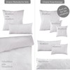 Pure Label Mako Satin Damask Striped Pillowcase 40 x 80