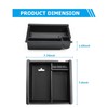 ARIDOSE for Toyota Tacoma 2023 2016-2022 Center Console Organizer Storage