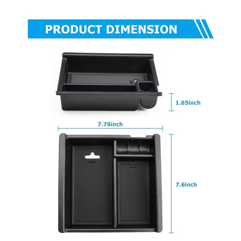 ARIDOSE for Toyota Tacoma 2023 2016-2022 Center Console Organizer Storage