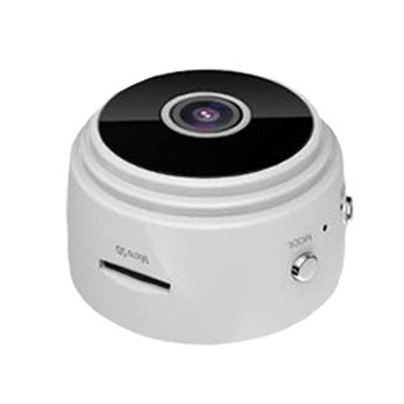 WiFi Remote Camera 1080P HD Infrared Night Vision Compact Size