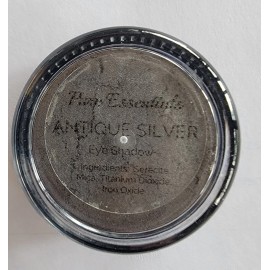 PURE ESSENTIALS BARE EYE SHADOW  MINERALS - ANTIQUE SILVER- 10G Sifter Jar
