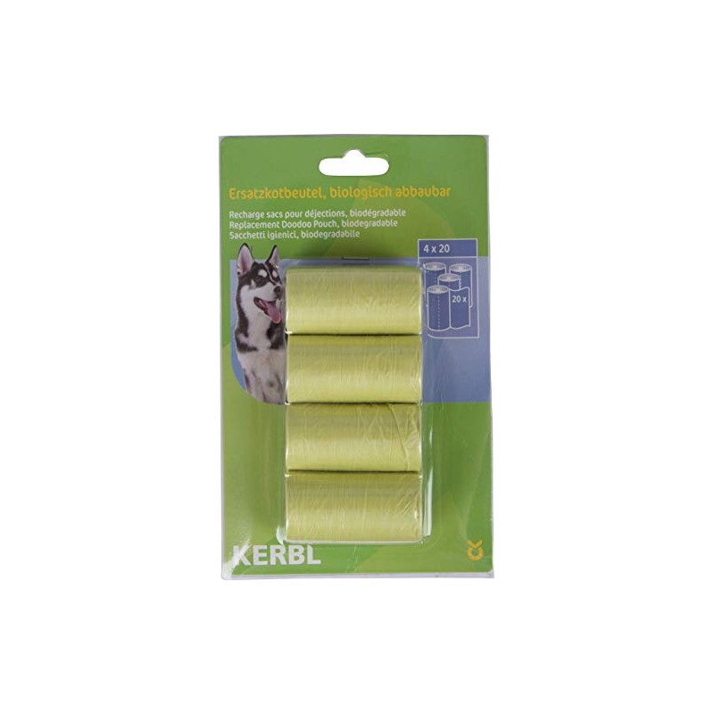 Kerbl 80821 Hundekotbeutel biologisch abbaubar