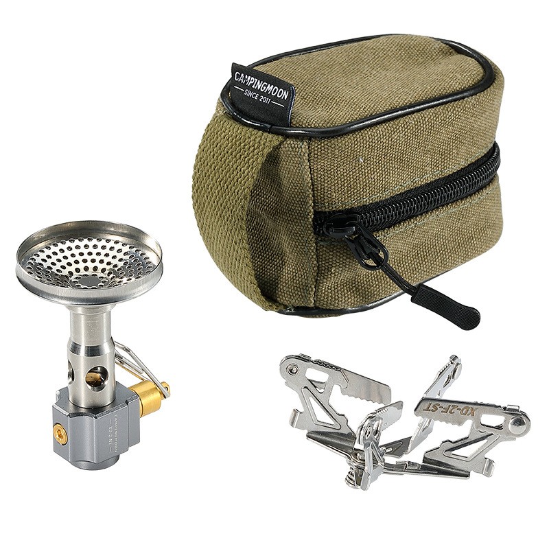 3300W Camping Stove High Efficient Backpacking Stove Camping Split Gas