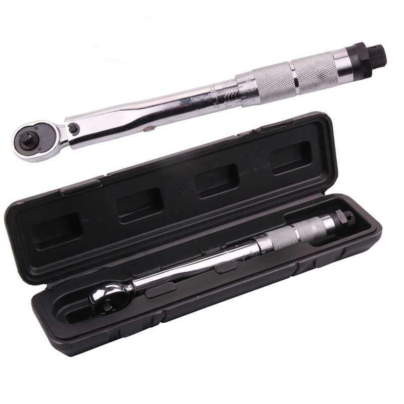 Holdfiturn Torque Wrench Square Drive Adjustable Wrenches, Ratchet Wrench with