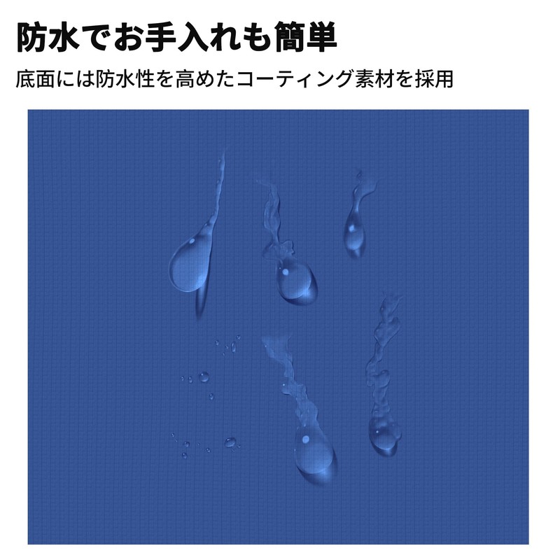 CAPASTEC レジャーシート ピクニックシート 1～2人用 100x140cm 防水 収納袋付き ピクニックマット コンパクト お花見