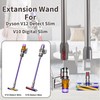 Unikstone Replacement Wand Compatible with Dyson V12 Detect Slim/V10 Digital