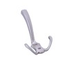 Healifty 3 Prong Hook Wall Mounted Robe Hook Retro Utility