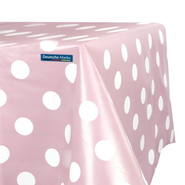 Texmaxx Oilcloth Tablecloth, Wipes Clean
