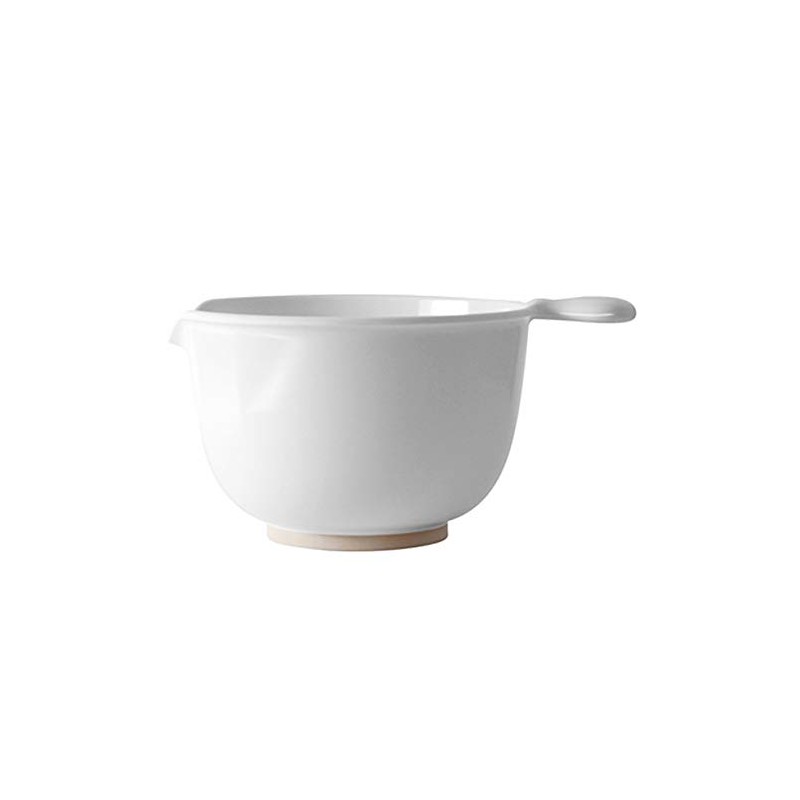 WACA Mixing Bowl 2 L in White with Rubber Ring
