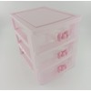 Lovely Pink Receiving Storage Cabinets Box With Multi-layers And Pink