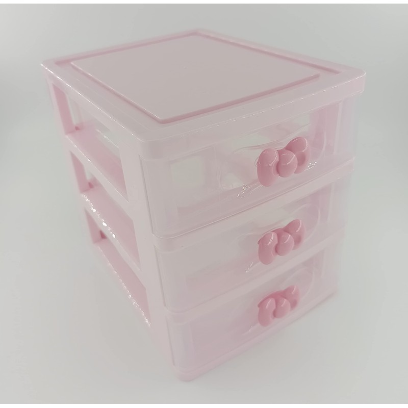 Lovely Pink Receiving Storage Cabinets Box With Multi-layers And Pink