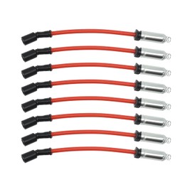 HiSport Juego de cables de encendido de bujía compatible con Chevy Avalanche Silverado GMC LS1 4.8 5.3 6.0L 1999-2006 reemplazo para OEM 88894393