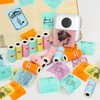 HuiJuKeJi 12 Rolls Mini Printer Sticker Paper,Thermal Self-adhesive paper 57