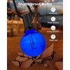 YFALATSTNRK 5 Pack Blue G40 LED Christmas Replacement Light Bulbs