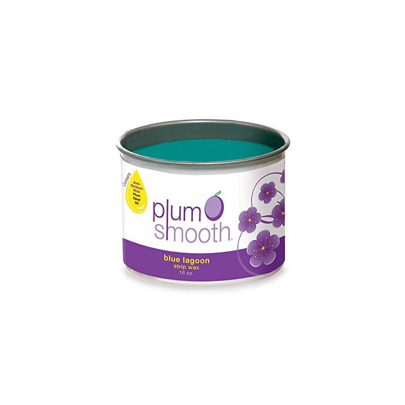 Plum Smooth Blue Lagoon Strip Wax 16 Oz.