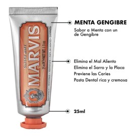 Marvis Pasta Dental Jengibre 25ml