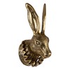 Creative Co-Op Cast Aluminum Rabbit Head with Ruff Collar Wall