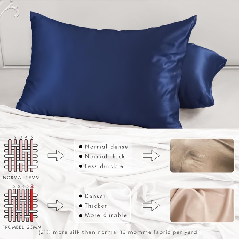 PROMEED Premium 6A+ Silk Pillowcase Toddler Size for Kids -