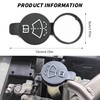 Couslcd Car Windshield Wiper Washer Fluid Reservoir Tank Bottle Cap