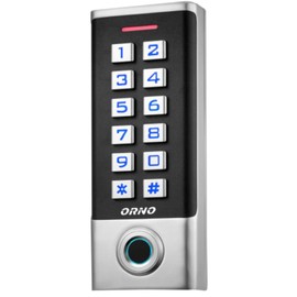 ORNO OR-ZS-823 Waterproof Fingerprint Lock Compatible with Access Cards
