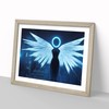 Cyberpunk Angel H1022 Framed Print for Living Room Bedroom Home