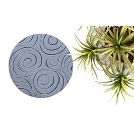 4 Pieces Microfiber, Water Resistant Flower Pot Holder, Absorbent Non-Slip Pot Plant Pad Round Plant Coaster Mat Indoor Flower Plant Protect Mat for Table Desk, or Windowsill (10 Inch, 4, Pack of)