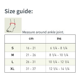 Thermoskin Compression Ankle Sleeve, L - Large