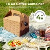 Fit Meal Prep 5 Pack 96 oz Disposable Coffee Dispensers