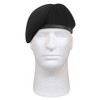 Rothco GI Type Inspection Ready Beret, Black, 7.75