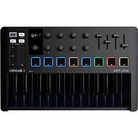ARTURIA MIDI Keyboard Controller MiniLab 3 DB Deep Black