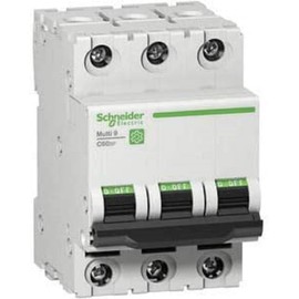 Schneider Electric – Multi9 C60SP Miniature Circuit Breaker (MCB), 3-Pole, 8A, B Tripping Curve, 10kA (UL1077), 10kA (IEC/EN 60947-2) Short Circuit & Overload Protection