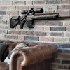 ALLGOOD Rifle Wall Mount, Gun Rack Wall Mount, Floating Display