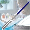 A2Z-VL004 Stainless Steel Micro Lab Scoop Half Rounded Spoon Spatula