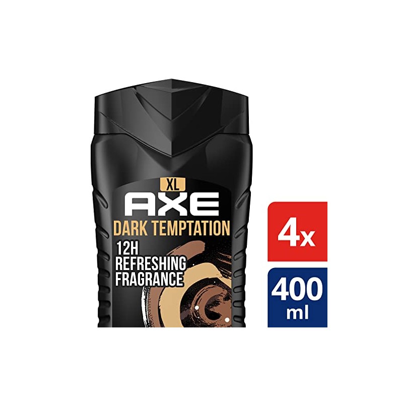 Axe Dark Temptation XL 3-in-1 Shower Gel & Shampoo for