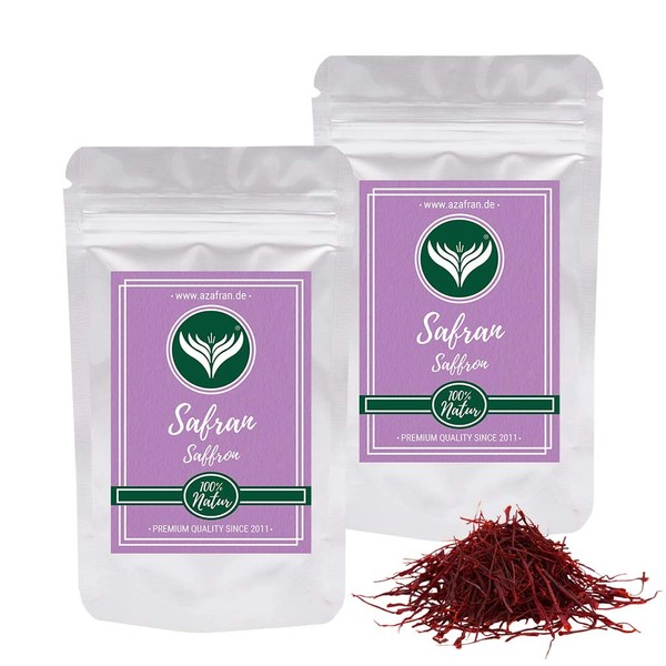 Azafran Saffron Threads, Saffron in Threads - Premium Quality 10