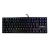 GAME FACTOR KBG500-RD Teclado Mecánico Gamer, con Ñ Tenkeyless, Retroiluminación