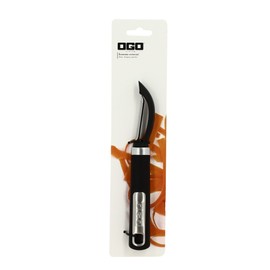OGO LIVING OGO Universal Peeler, Grey/Black, 3 x 2 x 21 cm