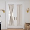 NICETOWN Door Curtains, 25 x 72 inch Long 100% Blackout