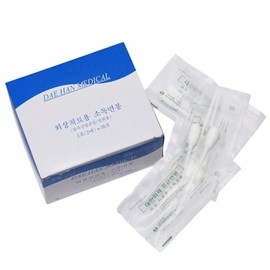 Sterile cotton swab trauma treatment disposable disinfection individually packaged 60 pieces 10cm / 멸균면봉 외상 치료 일회용 소독 개별포장 10cm 60개