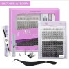 US Local Stock DIY Segment Eyelashes Individual Lash Extension Mega