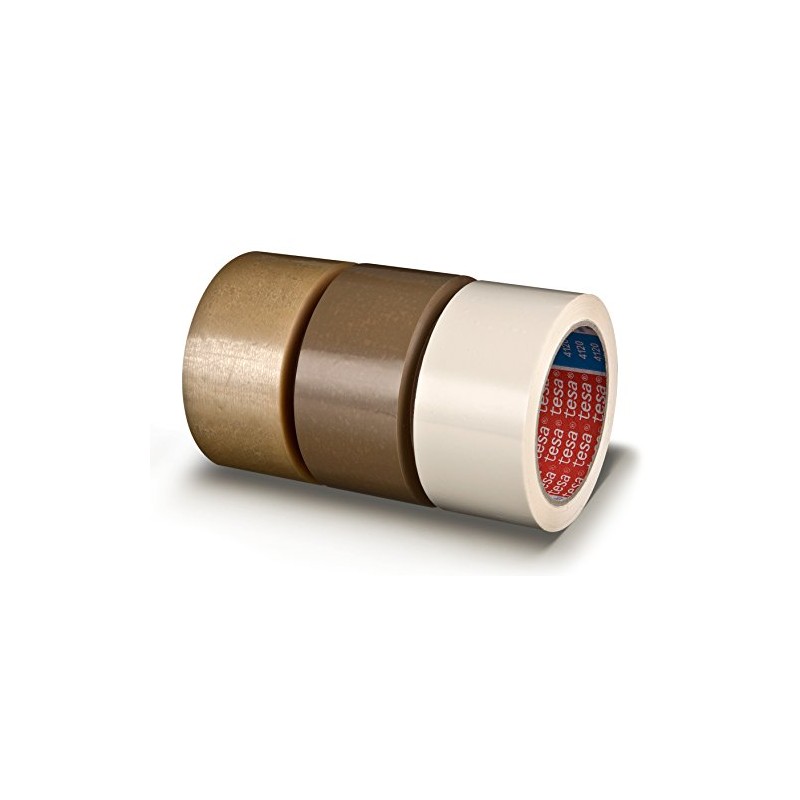 Tesa 04120 00041 00 Vinyl Rolls Brown/Buff Packing Tape 66 m x 38 mm