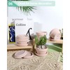vensovo 3.7 Inch Pink Terracotta Shallow Succulent Pots - 6