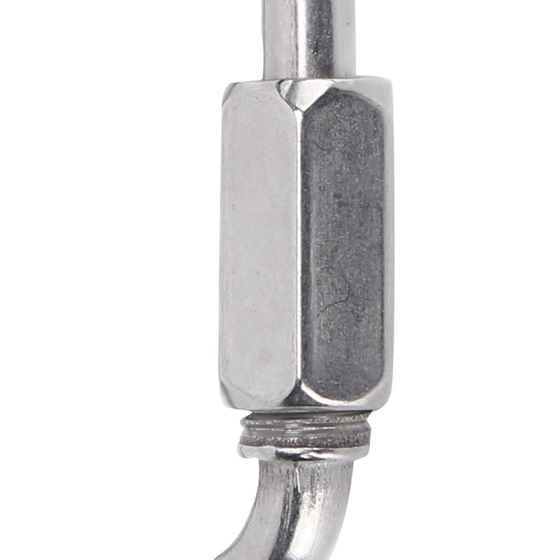 Chain Link Stainless Steel 4‑Corner Multifunctional Connection Buckle for Outdoor