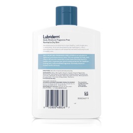 Lubriderm Lot Ff Size 6z Lubriderm Daily Moisture Lotion For Normal To Dry Skin Fragrance Free