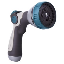 Garden Hose Nozzle – 8-Pattern Hose Sprayer with Thumb Control – Watering Tool for Garden, Car Wash, Lawn Care & Pet Shower