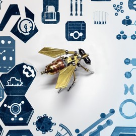 Mechanical Metal DIY 3D Insect Brass Puzzle (Fly)